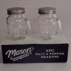 Salt and Pepper Shakers 2Pc - Mason Craft and More.